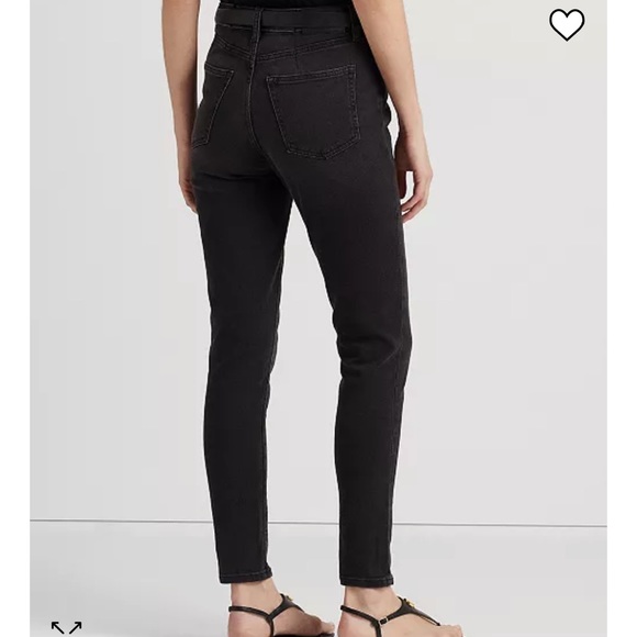 LAUREN RALPH LAUREN Superstretch High-Rise Skinny Ankle Jeans. - Picture 4 of 15